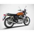 ZARD Dual Slip-on Exhaust for Royal Enfield Continental GT / Interceptor (2019+)